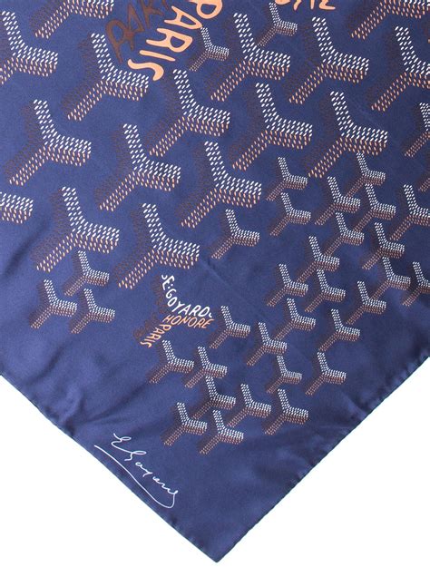 replica goyard scarf|goyard silk scarf.